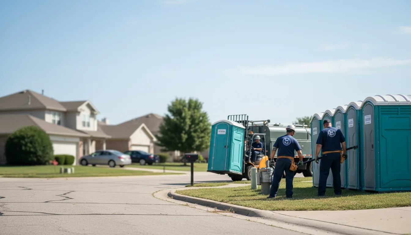 Porta Potty Rental in Oakville, IA near me